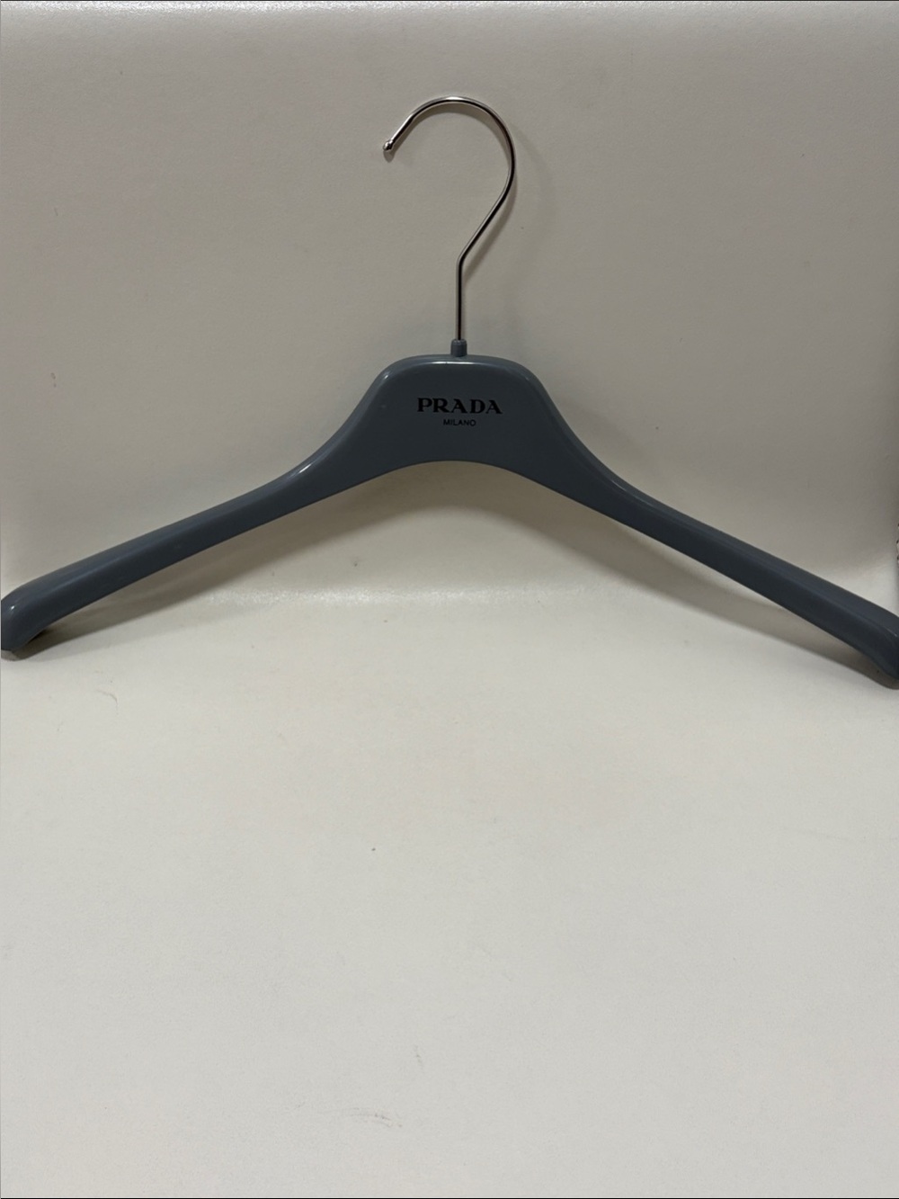 Prada Gray Logo Hanger